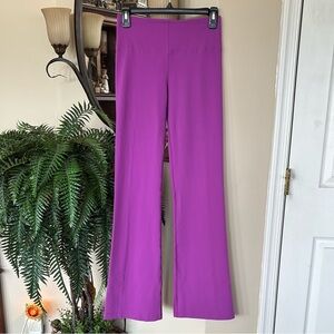 Aaluuka Studio 2 Street Purple Yoga Pants Flare Leggings High Waist Long Tall
